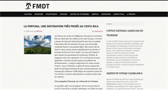 Desktop Screenshot of fmdt.ma